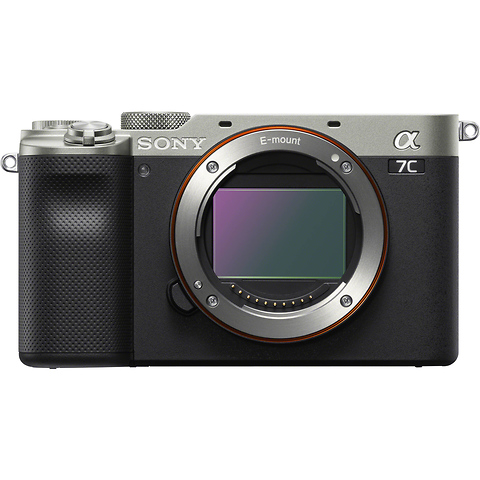 Alpha a7C Mirrorless Digital Camera Body (Silver) with FE 85mm f/1.8 Lens Image 10