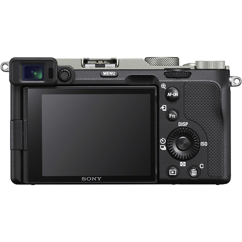 Alpha a7C Mirrorless Digital Camera Body (Silver) with FE 50mm f/1.8 Lens Image 9