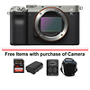 Alpha a7C Mirrorless Digital Camera Body (Silver) Thumbnail 0