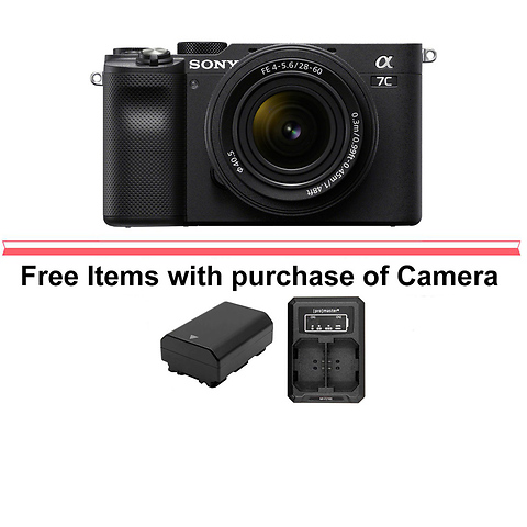 Alpha a7C Mirrorless Digital Camera with 28-60mm Lens (Black) Image 0