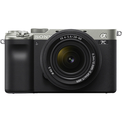 Alpha a7C Mirrorless Digital Camera with 28-60mm Lens (Silver) and FE 50mm f/1.8 Lens Image 9