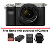 Alpha a7C Mirrorless Digital Camera with 28-60mm Lens (Silver) and FE 85mm f/1.8 Lens Thumbnail 9