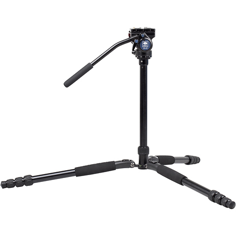 T-004SK Aluminum Tripod with VA-5 Ultra-Compact Video Head Image 1