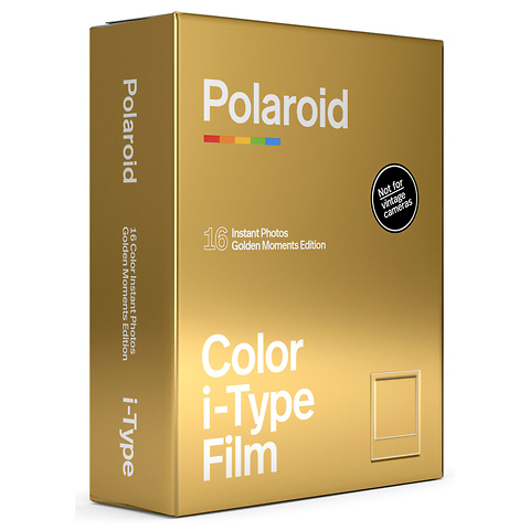 Color i-Type Instant Film - Double Pack (Golden Moments Edition, 16 Exposures) Image 0