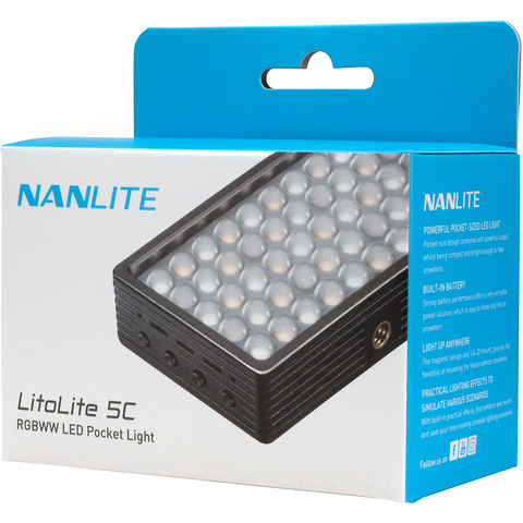 LitoLite 5C RGBWW Mini LED Panel Image 11