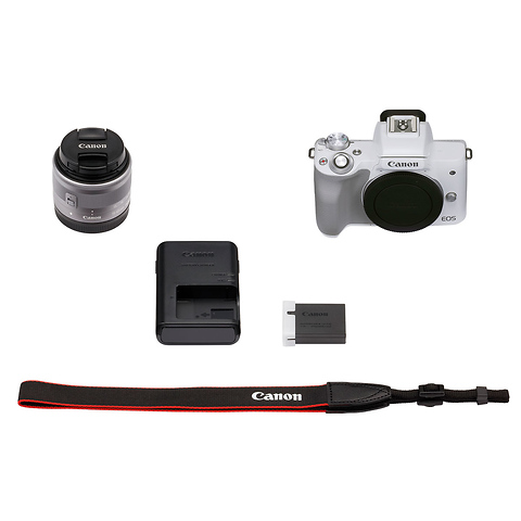 Canon EOS M50 Mark II Mirrorless Camera with 15-45mm Lens