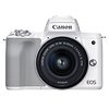 EOS M50 Mark II Mirrorless Digital Camera with 15-45mm Lens (White) Thumbnail 0