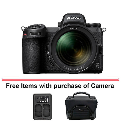 Z 7II Mirrorless Digital Camera with 24-70mm Lens and Delkin Devices 512GB POWER 4.0 CFexpress Type B Memory Card Image 6
