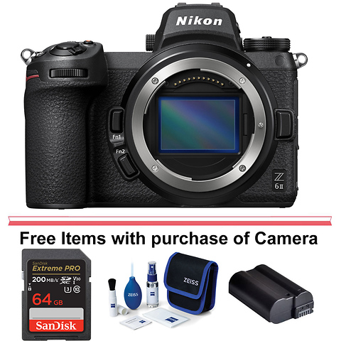 Nikon Z6 II Mirrorless Camera with 24-70mm f/2.8 Lens and