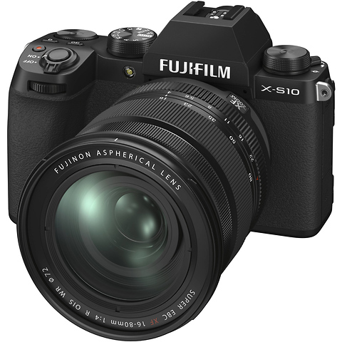 X-S10 Mirrorless Digital Camera with 16-80mm Lens (Black) Image 4