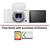 ZV-1 Digital Camera (White) with Sony Vlogging Microphone (ECM-G1) Thumbnail 5