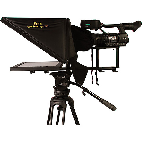PT3700 17 in. Rod Mounted Teleprompter for Location and Studio Image 3