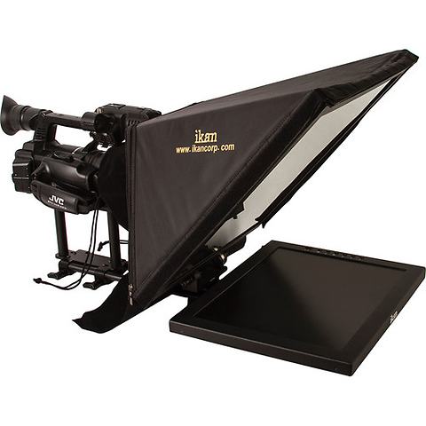 PT3700 17 in. Rod Mounted Teleprompter for Location and Studio Image 2