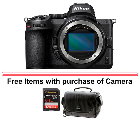 Z 5 Mirrorless Digital Camera Body Image 0