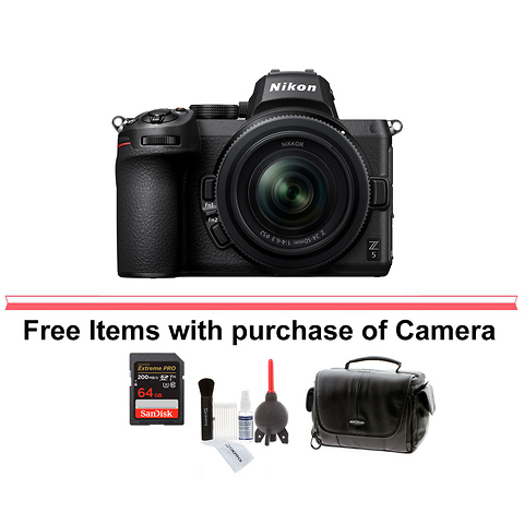 Z 5 Mirrorless Digital Camera with 24-50mm Lens and FTZ II Mount Adapter Image 5