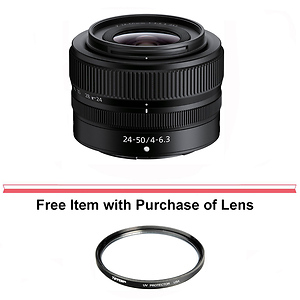 NIKKOR Z 24-50mm f/4-6.3 Lens