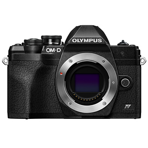 OM-D E-M10 Mark IV Mirrorless Micro Four Thirds Digital Camera Body (Black)