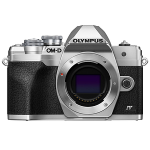OM-D E-M10 Mark IV Mirrorless Micro Four Thirds Digital Camera Body (Silver)
