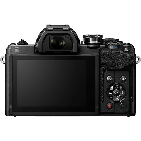 OM-D E-M10 Mark IV Mirrorless Micro Four Thirds Digital Camera Body (Black) Image 2