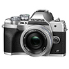 OM-D E-M10 Mark IV Mirrorless Micro Four Thirds Digital Camera with 14-42mm Lens (Silver) Thumbnail 0