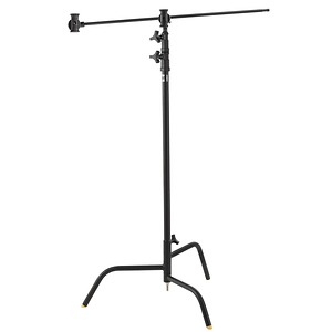 40 in. C-Stand Turtle Base Kit (Black, 9.8 ft.)