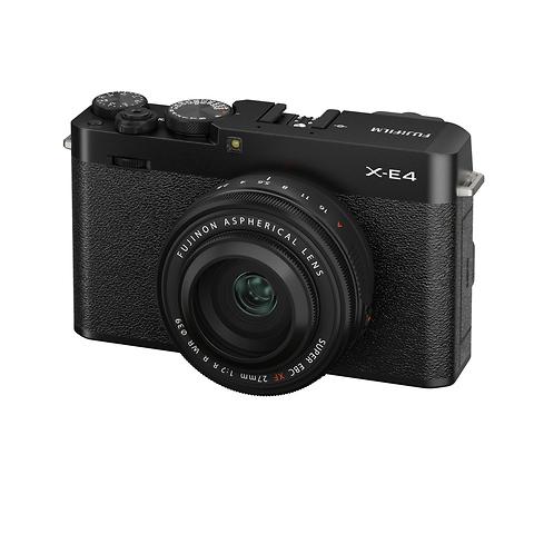 X-E4 Mirrorless Digital Camera with 27mm Lens (Black) Image 1
