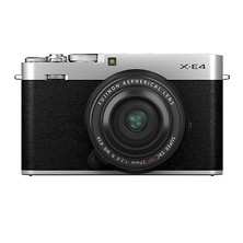 X-E4 Mirrorless Digital Camera with 27mm Lens (Silver) Image 0