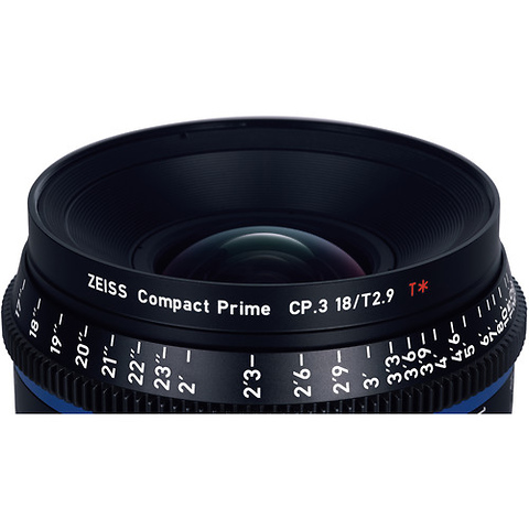 CP.3 28mm T2.1 Compact Prime Lens (Canon EF Mount, Feet) Image 2