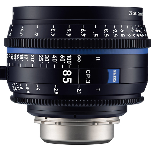 CP.3 85mm T2.1 Compact Prime Lens (Sony E Mount, Feet) Image 0