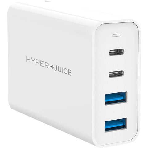 HYPER GaN 100W USB Type-C & USB Type-A Charger Image 0