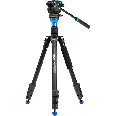 A1883F Travel Angel Aero Video Tripod Kit with S2PRO Head Image 0