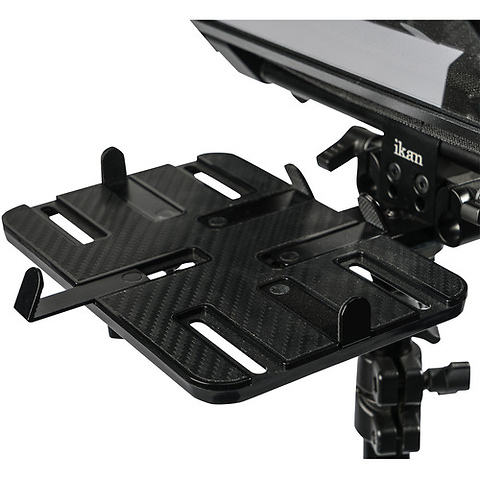 Elite Tablet & iPad Light Stand Teleprompter Kit with Rolling Hard Case Image 3