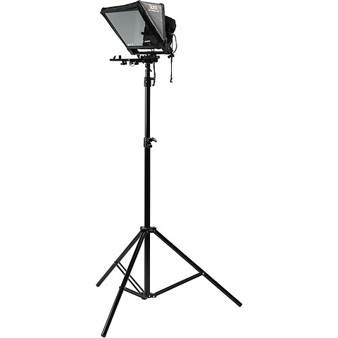 Elite Tablet & iPad Light Stand Teleprompter Kit with Rolling Hard Case Image 2