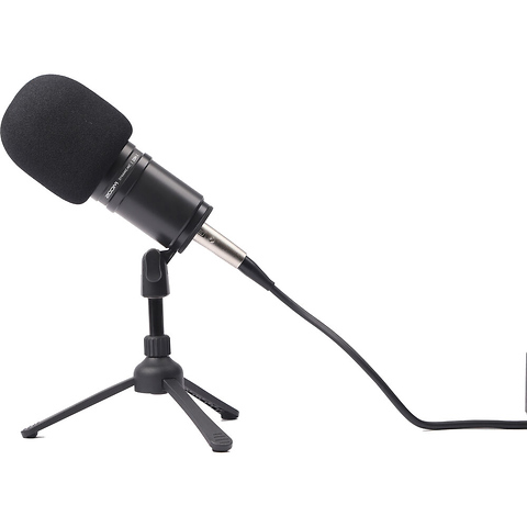 ZDM-1 Podcast Mic Pack with Headphones, Windscreen, XLR, and Tabletop Stand Image 3