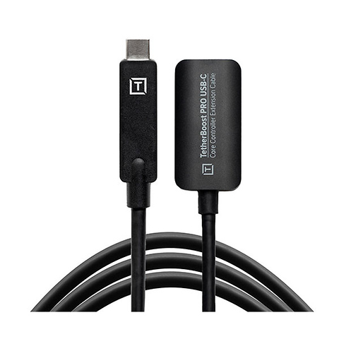 TetherBoost Pro USB-C Core Controller Extension Cable (Black) Image 0