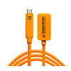 TetherBoost Pro USB-C Core Controller Extension Cable (Orange) Thumbnail 0