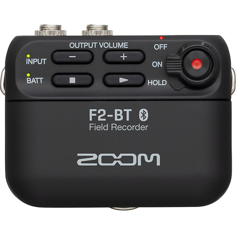 F2-BT Ultracompact Bluetooth-Enabled Portable Field Recorder with Lavalier Microphone Image 1