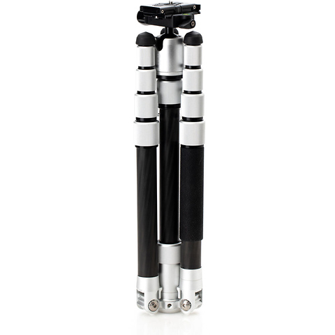 MeFOTO RoadTrip Pro Carbon Fiber Series 1 Travel Tripod (Silver) Image 2