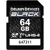 64GB BLACK UHS-II SDXC Memory Card Thumbnail 0