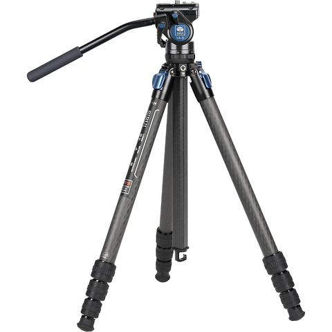 ST-124 Carbon Fiber Tripod with VA-5 Ultra-Compact Video Head Image 0