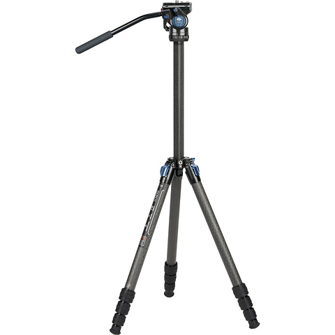 ST-124 Carbon Fiber Tripod with VA-5 Ultra-Compact Video Head Image 3