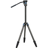 ST-124 Carbon Fiber Tripod with VA-5 Ultra-Compact Video Head Thumbnail 3