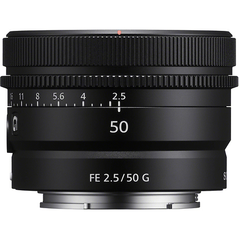 FE 50mm f/2.5 G Lens Image 2