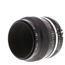 Nikkor 55mm f/3.5 Micro Non AI Manual Focus Lens - Pre-Owned Image 0