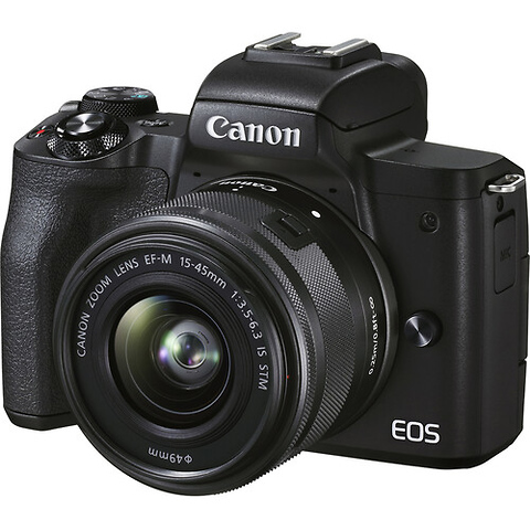 EOS M50 Mark II Mirrorless Camera with 15-45mm Lens (Black) - Pre-Owned Image 0