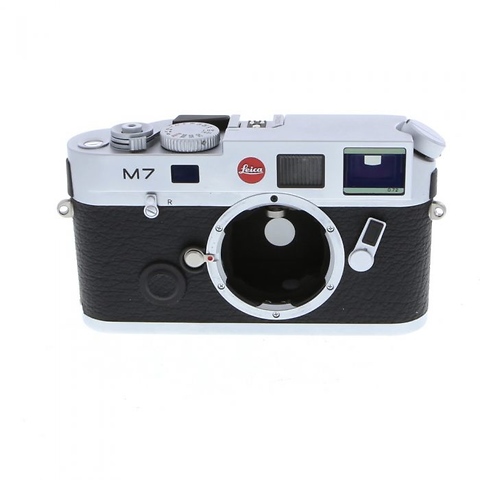 M7 .72X Finder 35mm Rangefinder Camera Body, Chrome - Pre-Owned Image 0