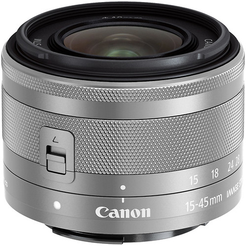 EF-M 15-45mm f/3.5-6.3 IS STM Lens (Silver) - Pre-Owned Image 0