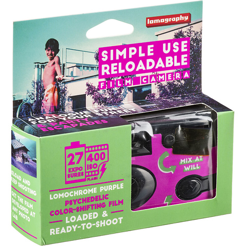 LomoChrome Purple Simple Use Film Camera Image 1