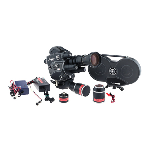 Beaulieu R16 Camera w/ Angenieux 12-120mm f/2.2 Lens, 200' Mouse Ears Magazine - Pre-Owned Image 1