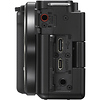 Alpha ZV-E10 Mirrorless Digital Camera Body (Black) with Sony Vlogger Microphone (ECM-G1) Thumbnail 3